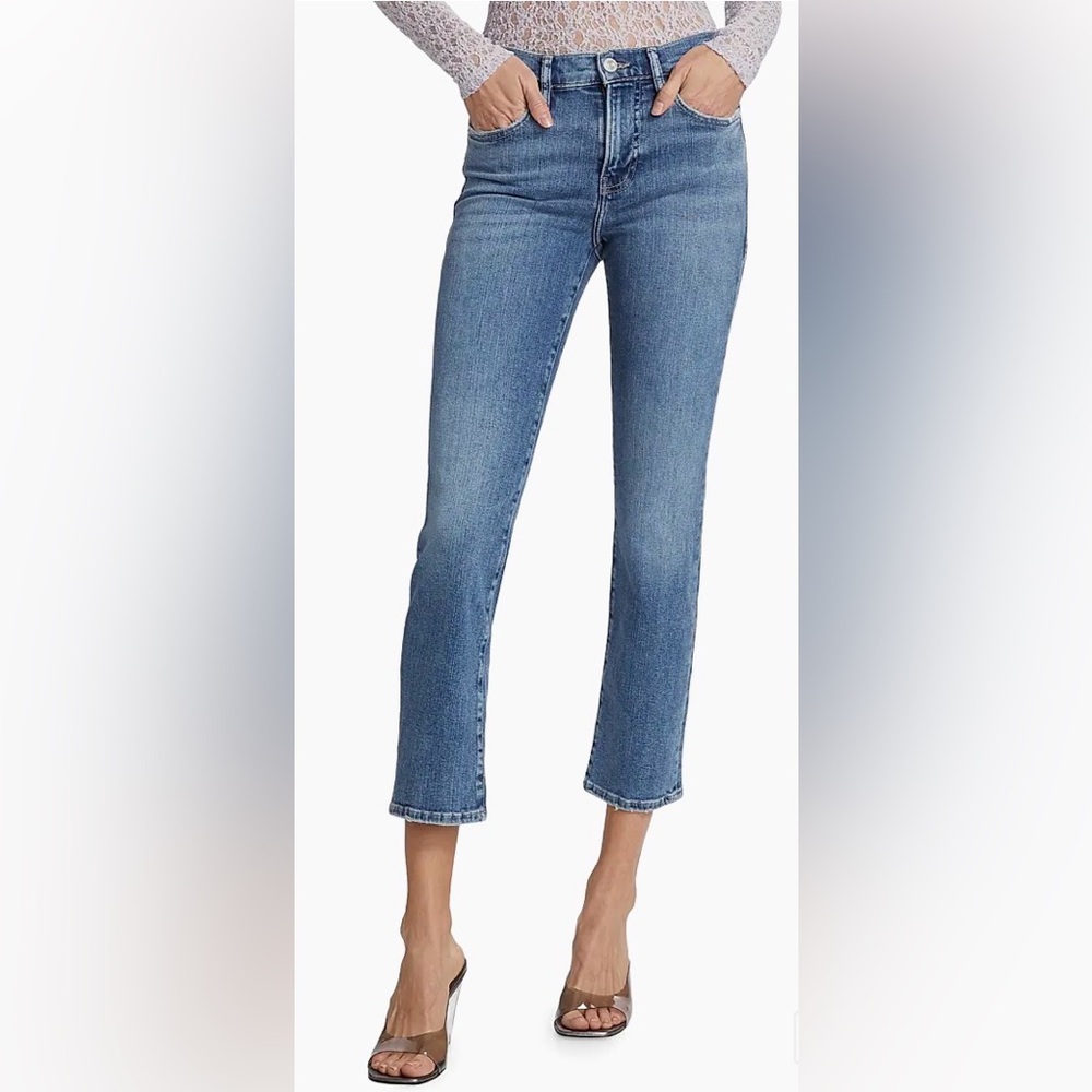Frame Le-High Straight Leg Jeans